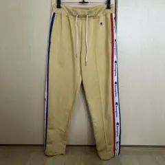 Champion ジョガーパンツ Mサイズ　イエロー　サイドストライプ