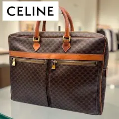 《入手困難/美品》CELINE セリーヌ マカダム柄 ビジネスバッグ ブリーフのサムネイル