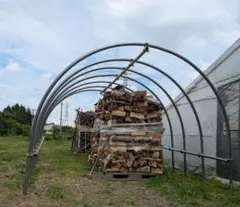 農業用　農業資材　解体セルフ‼️タイプAビニールハウスパイプ50メートル 農業用 農業資材 解体セルフ‼️タイプAビニールハウスパイプ50メートル