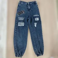 ANAP GIRL ダメージ加工パンツ
