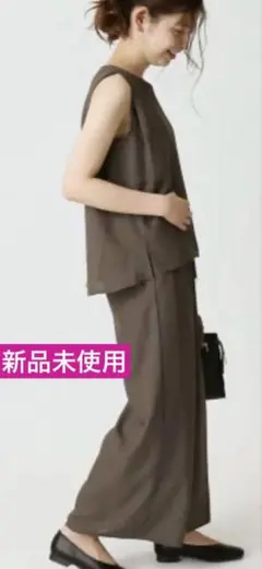 Na.e Amore Tuck Blouse / Brown 新品未使用 - メルカリ