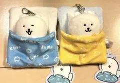 【プロフ必読】 ナガノキャラクターズ おふとんぬいぐるみリールパスケース くま