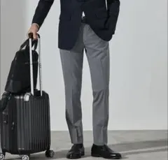 【新品未使用】オリヒカ　スマートビズパンツ ウエスト85 股下74 裾上げダブル