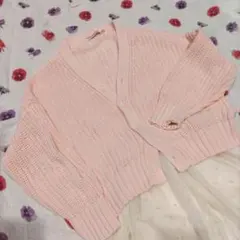 TINY COTTON カーディガン 8Y ピンク