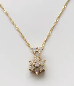 2026年最新】フラワー 花 ダイヤモンド ネックレス ペンダント ダイヤ 
