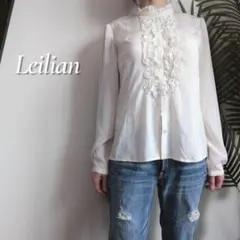 Leilianフロントラッフルフリルブラウス サイズ9のサムネイル