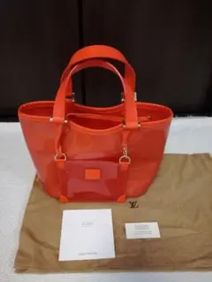 希少美品LOUIS VUITTON エピプラージュ ラグーンベイ ポーチ付レザー