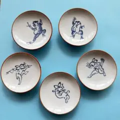 極美品）京焼•清水焼き 高山寺鳥獣戯画箸置き 10点セット - メルカリ