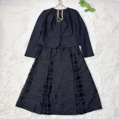 ママスーツ＊新品ツイードジャケット×フレアスカート　セットアップ