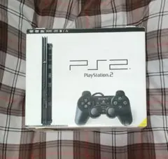 SONY PlayStation 2 薄型 箱付き※少々難あり