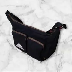 大人気 CLASSIC LINE SHOULDER 黒×茶 ショルダーバッグのサムネイル