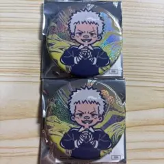 家庭教師ヒットマンREBORN リボーン　笹川了平　ホロ　缶バッジ　2点セット