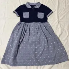 プリンセスE 前開きワンピース 130cm