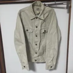 Lee デニムジャケット Lサイズ ホワイト00s 0411