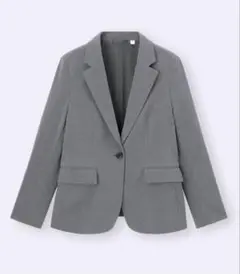 GU テーラードジャケット パンツ セットアップ グレー 新品未使用