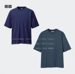 ドライEXクルーネックT／エアリズムコットンオーバーサイズ ボーダーT　男女兼用