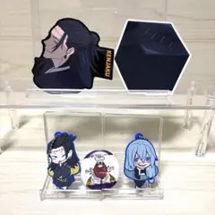 呪術廻戦　羂索　ステッカー　漏瑚　缶バッジ　羂索　真人　キーホルダー