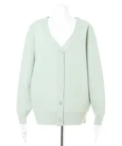 INGNI vネックニットカーディガン ミント