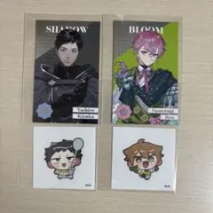 にじさんじ8周年 メタルカード　ステッカー　社築　皇れお　伏見ガク