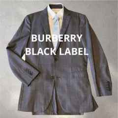 美品　バーバリーブラックレーベル　セットアップスーツ チェック柄　サイズ　L