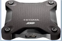 I-O DATA 外付けSSD 本体 コンパクト 軽量 480GB USB3.0