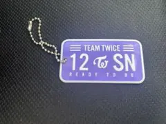 TWICE サナ ランダムプレートキーホルダー READY TO BE