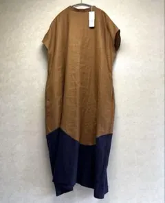 【新品.未使用】ノップドゥノッド　バイカラー ロングワンピース 2026年最新】nop de nod レディース ロングワンピースの人気アイテム
