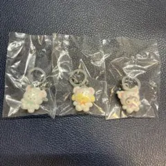 サンリオ めじるしチャーム ふわふわスノー　クロミ　ポチャッコ　ポムポムプリン