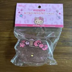 オリーブヤング fillimilli ハローキティー ヒョウ柄 ヘアクリップ
