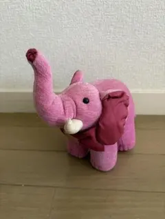ジムトンプソン　ピンクの象 ぬいぐるみ
