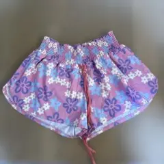 花柄サーフパンツ ウエストゴム付き