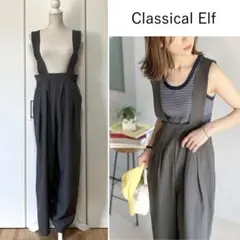 【美品】Classical Elf 大人ワイドハイウエストサロペットのサムネイル