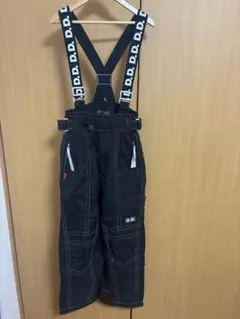 DESCENTE ブラック スキーズボン (女性用)