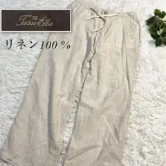Tasso elba 【34】 タッソエルバ 90S リネン100 %