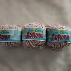 Aurora コットン糸 C502 40g 3個セット
