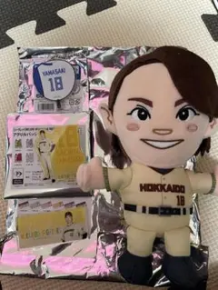 山﨑福也 ぬいぐるみ カーニバルゲーム ファイターズ - メルカリ
