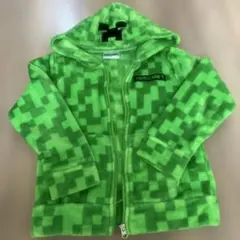 MINECRAFT クリーパーパーカー 130サイズ