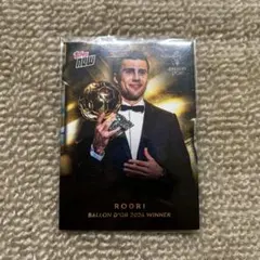 【Topps Now】 バロンドール　ロドリ Topps マンチェスターシティ