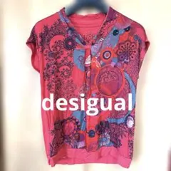 Desigual 半袖Tシャツ XL 赤のサムネイル