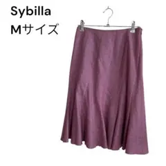 Sybilla シビラフレアスカート Mサイズ 上品 大人きれいめ 美シルエットのサムネイル