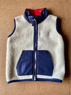 Champion ボアベスト ホワイト