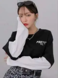 カットソー 長袖 レディース 白