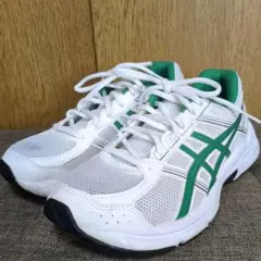 アシックス　スポーツシューズ　TSY502 グリーンライン　24.0cm