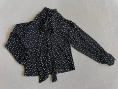 ZARA トップス　ボウタイ　ブラウス