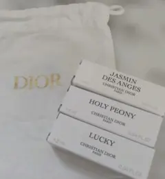 Diorディオール 香水 ジャスミン　ラッキー　ホーリーピオニー　巾着袋