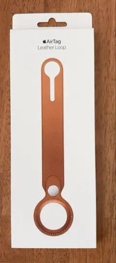 【新品未開封】 Apple AirTag Leather Loop レザーループ
