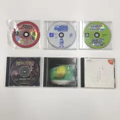 No.1464 プレイステーション　ゲームソフト６本まとめ売り　①　PS版