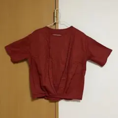 ボートネックカットソー　茜色のサムネイル