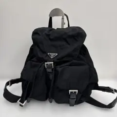 PRADA プラダ リュック バックパック 三角ロゴ ナイロン ブラック