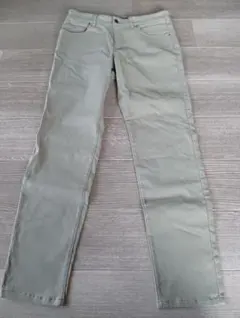 コムサイズム　グレー チノパン フリースライニング